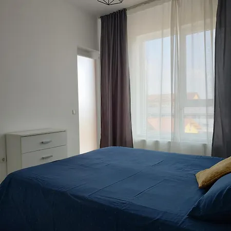 公寓 Luxury Modern Free Parking Air Conditioning Netflix Superb Bright View Balcony Self Check In Militari 布加勒斯特