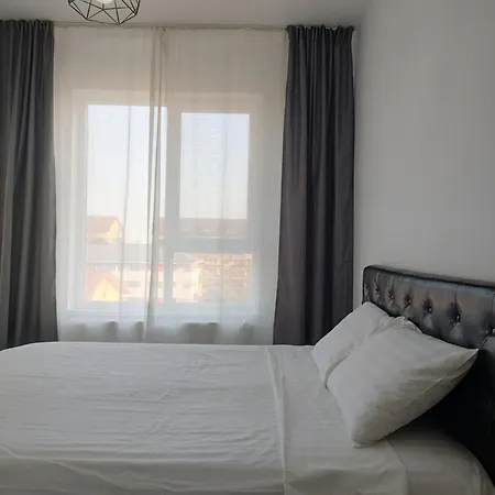Luxury Modern Free Parking Air Conditioning Netflix Superb Bright View Balcony Self Check In Militari 布加勒斯特