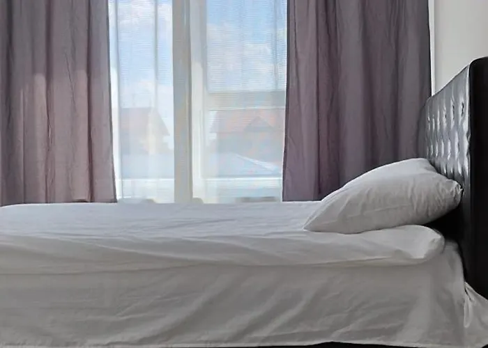 Luxury Modern Free Parking Air Conditioning Netflix Superb Bright View Balcony Self Check In Militari Bukarest